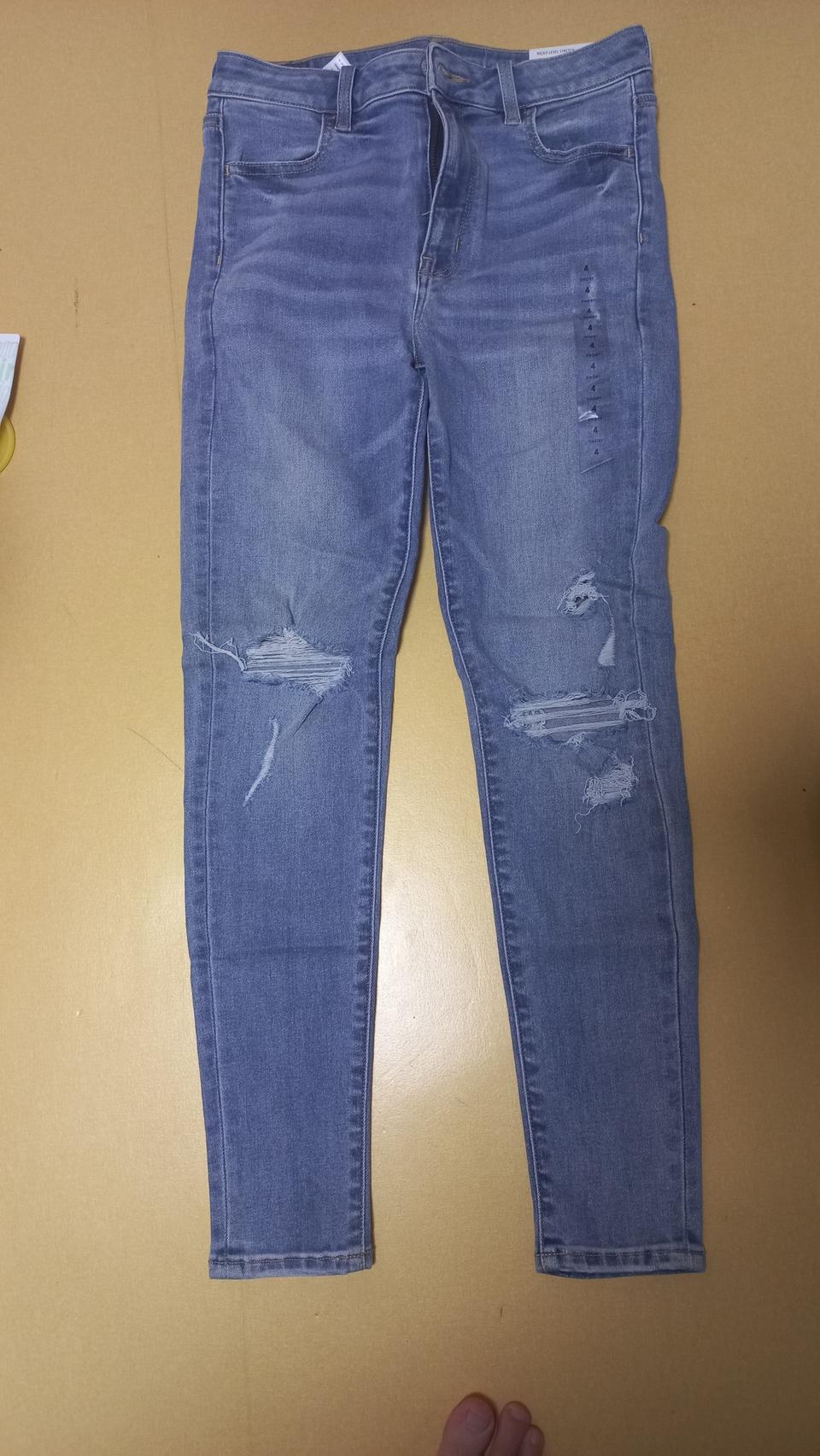 아메리칸이글 제깅스 찢청 새것 4s