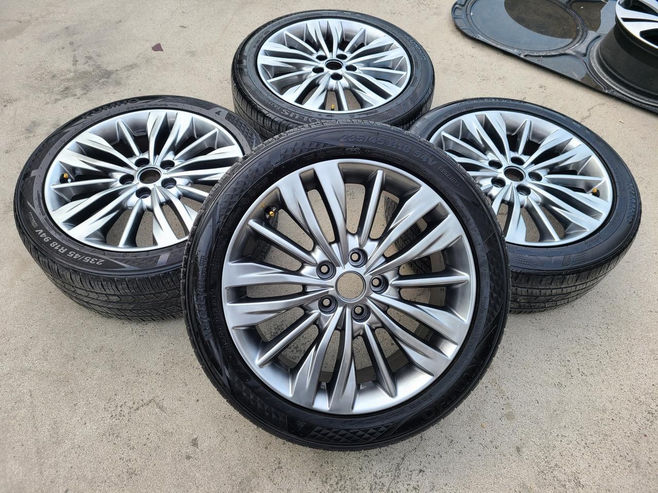 k5 18인치 2354518 휠타이어 팝니다