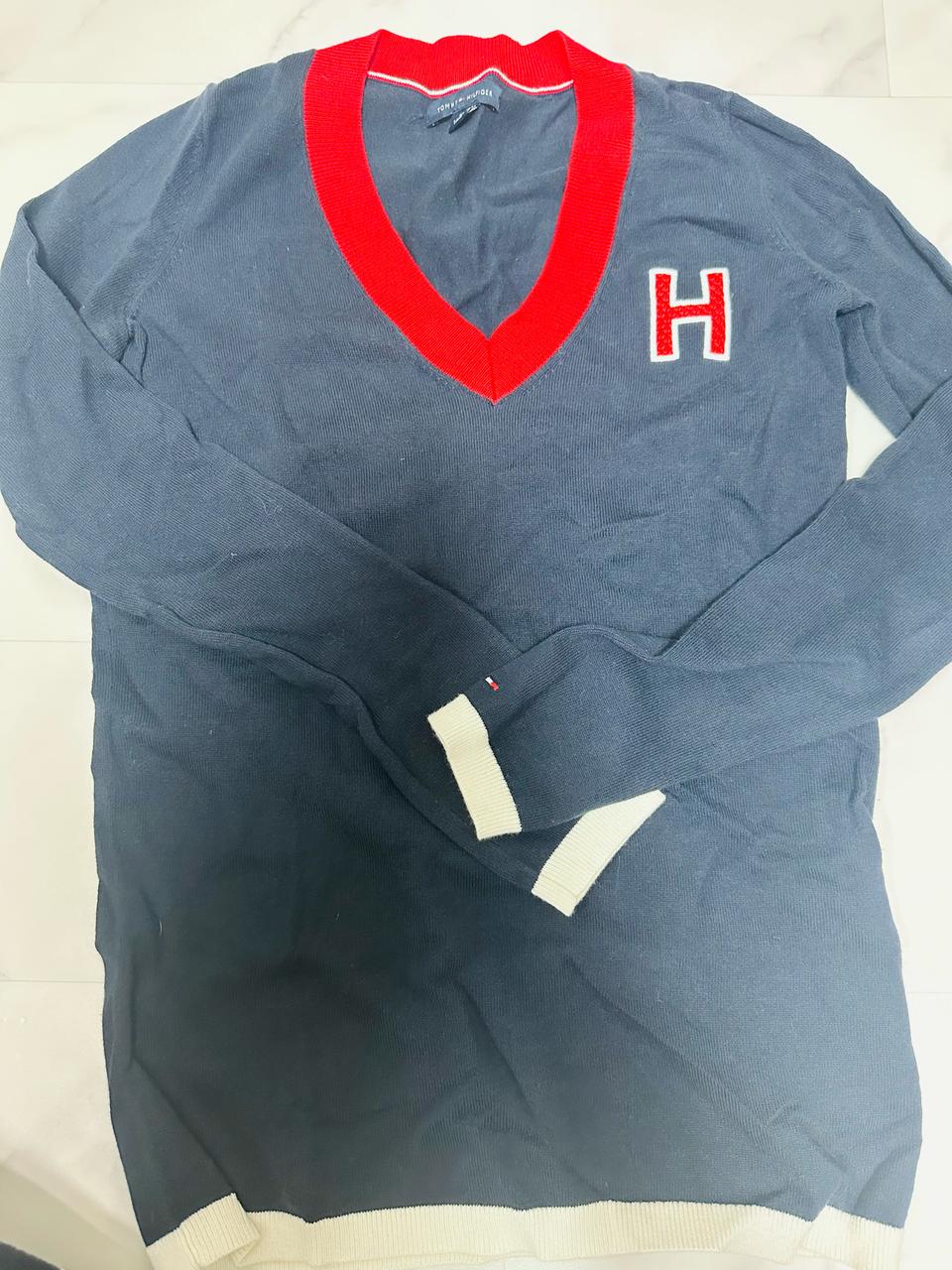 타미힐피거 니트