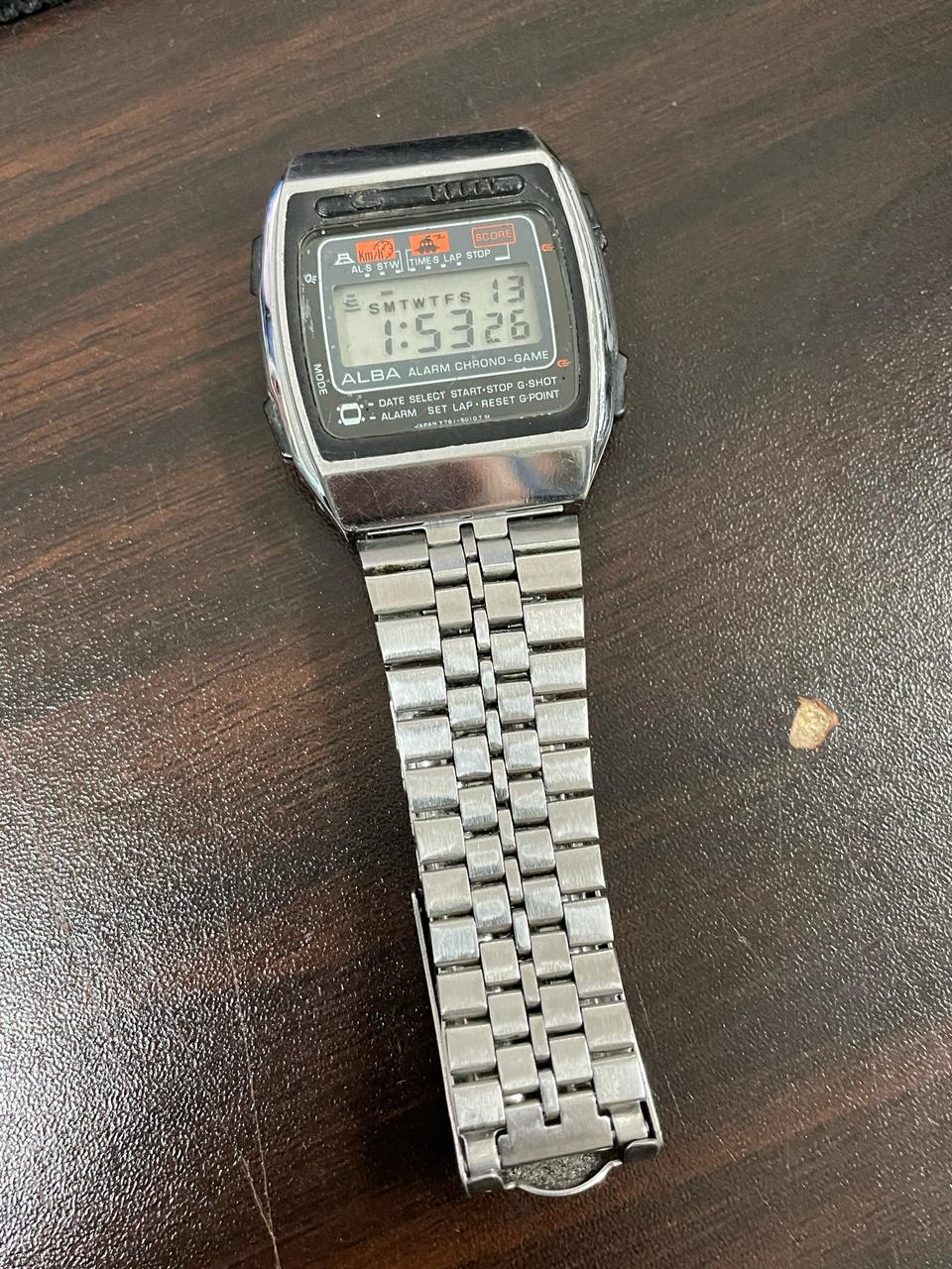 빈지티전자시계 알바 게임시계 1980년대