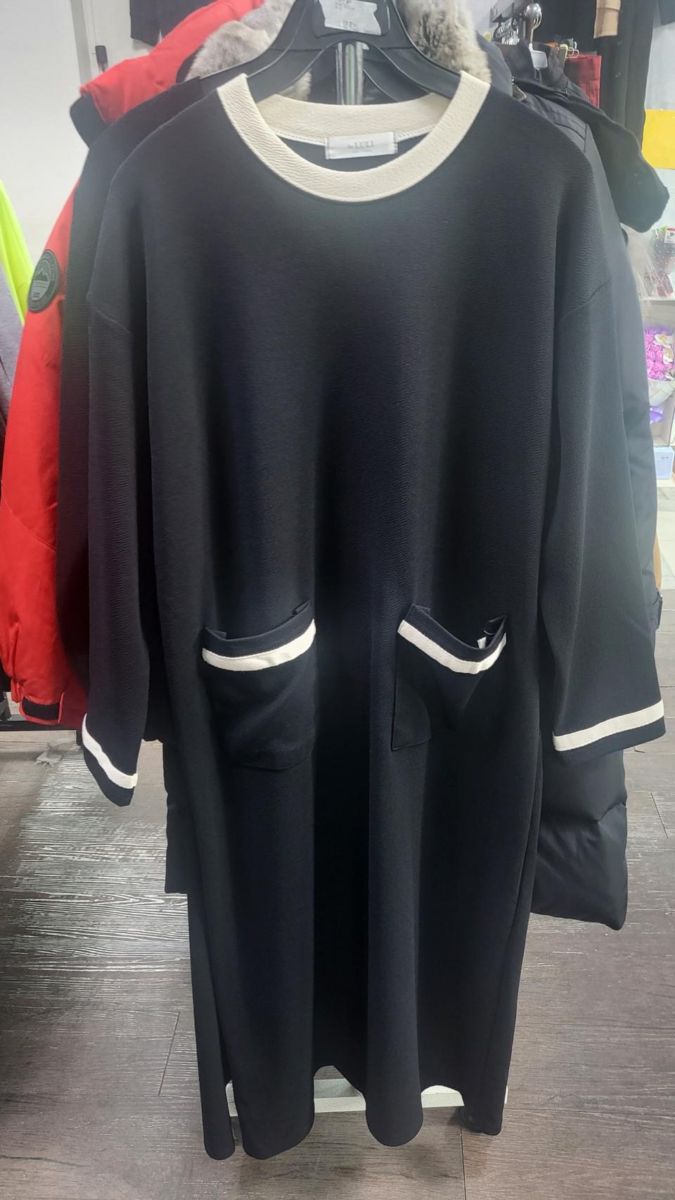 봄신상 포켓투톤 원피스 입니다신상제품 새상품입니다