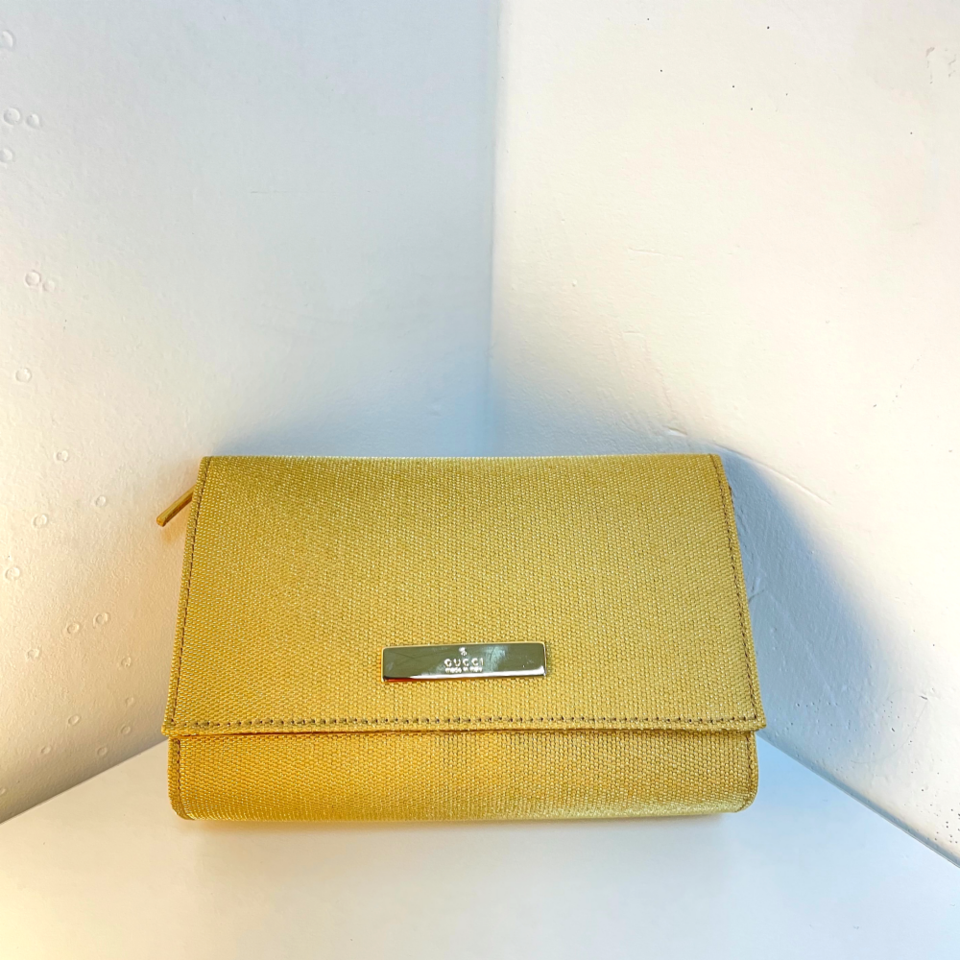 구찌 골드 파우치백