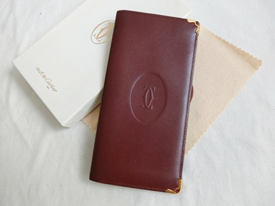 까르띠에 머스트 장지갑