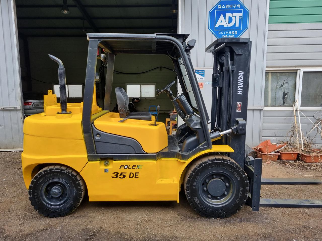 현대3.5톤 디젤지게차 팝니다