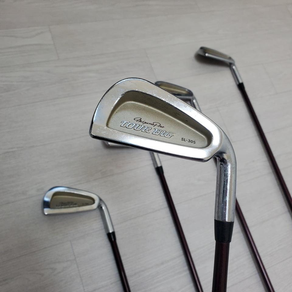 미즈노 투어빅 sl-305 아이언세트 5개구성세트 카본샤프트 골프채