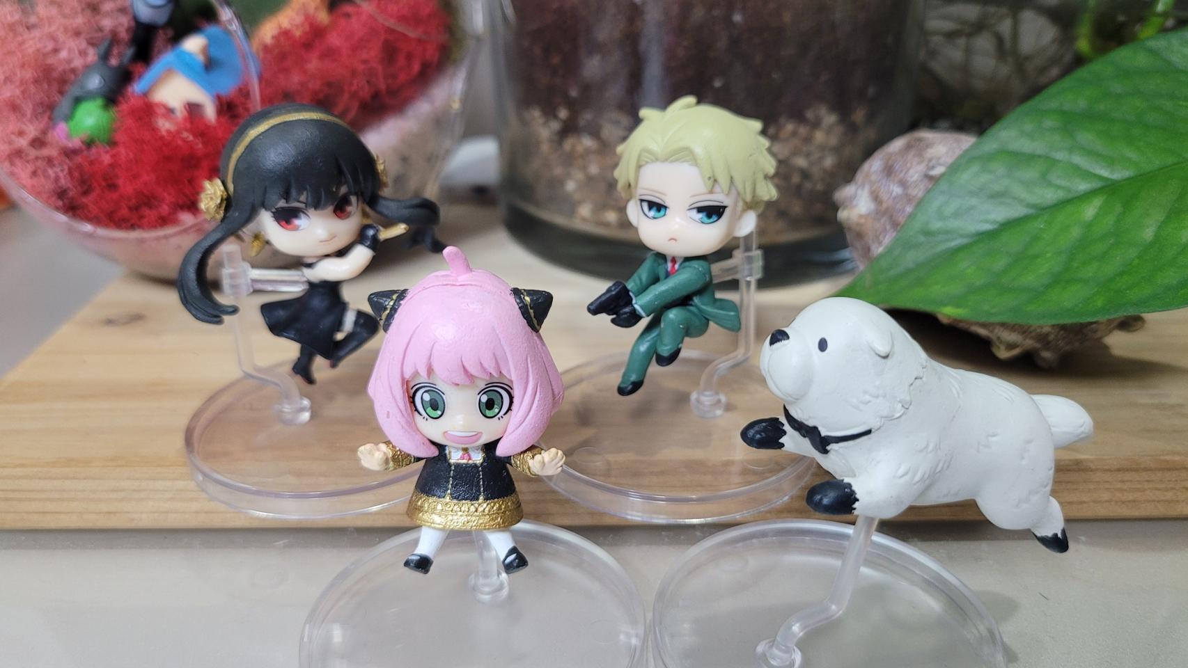 스파이패밀리 피규어 4종 일괄