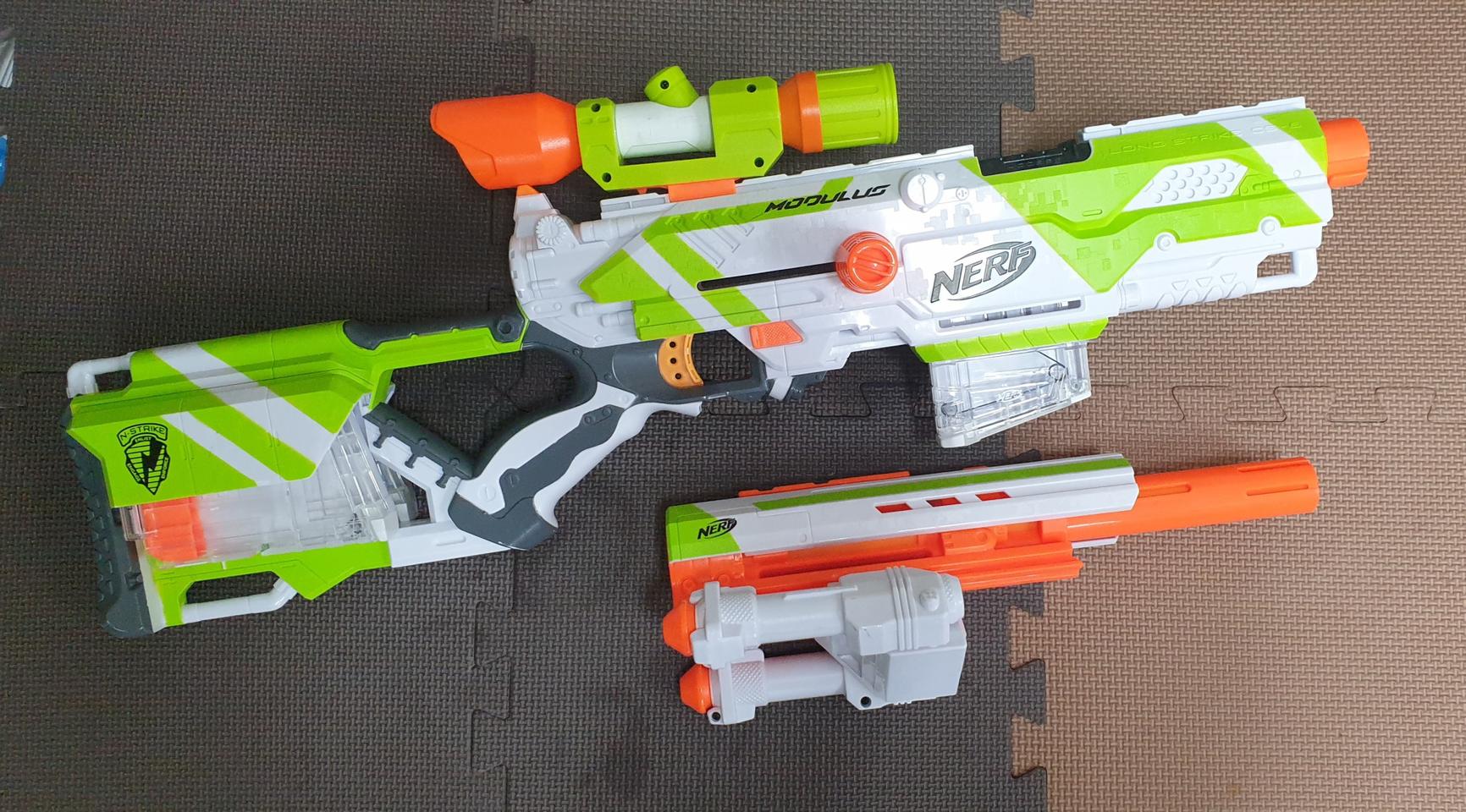 너프건 모듈러스 롱스트라이크 입니다