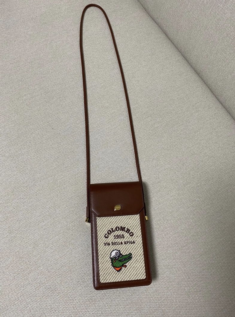 콜롬보 한정판 모바일백 정품