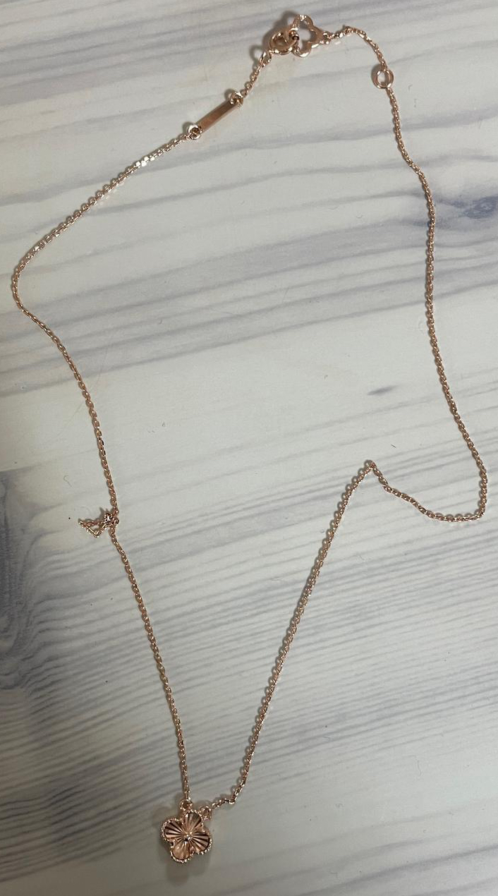 925실버  클로버 목걸이