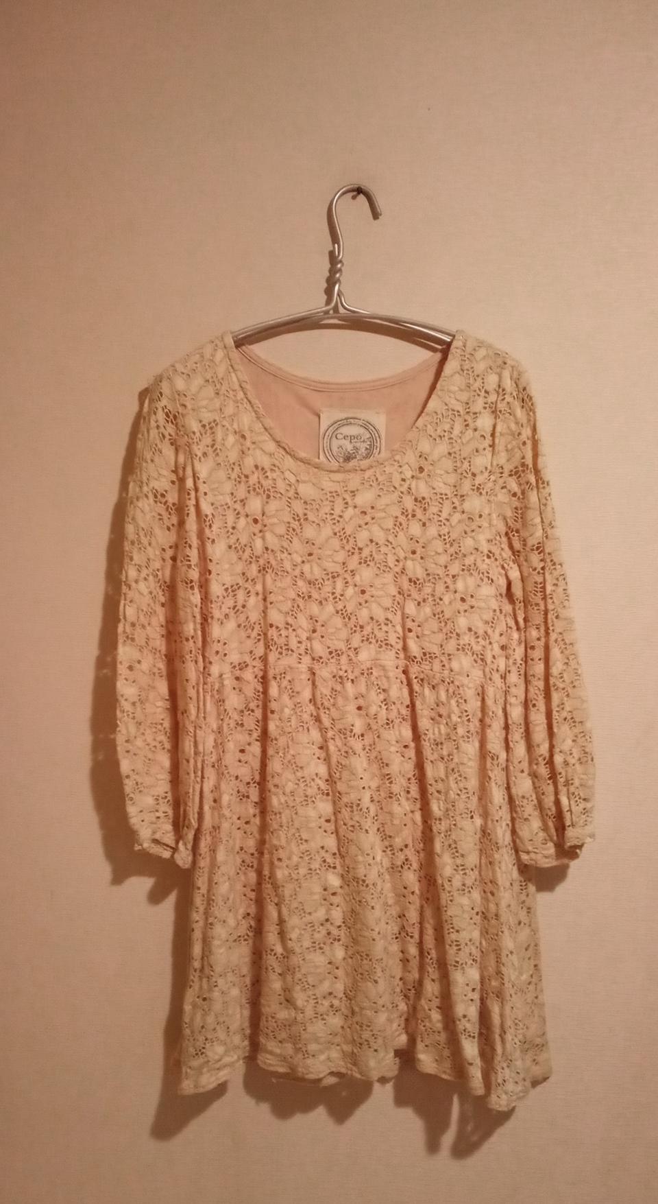 하늘 하늘한 코튼 슬리브 레이스 드레스 미니 원피스 블라우스 티셔츠