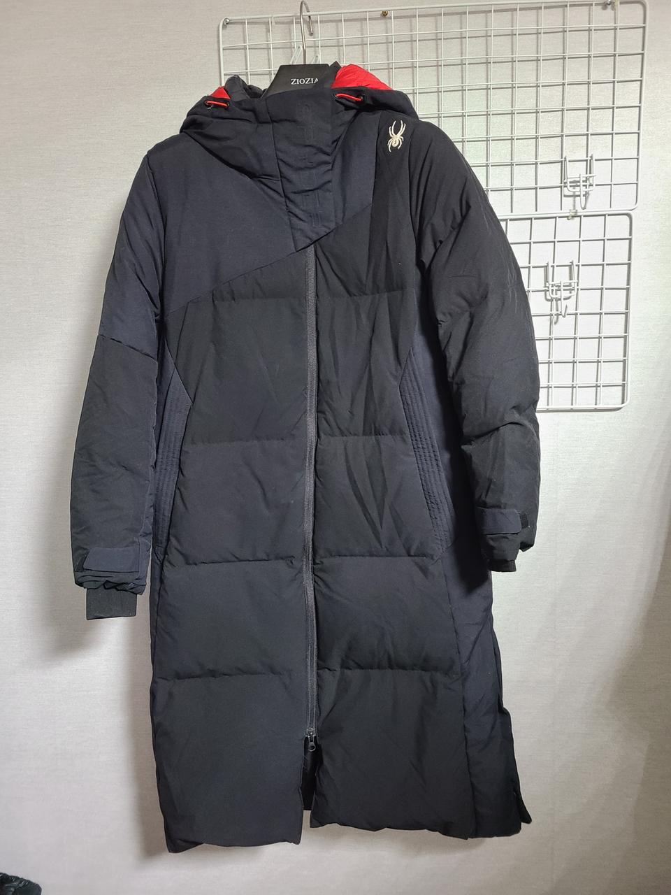 스파이더 다운 롱패딩 95