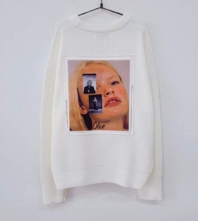 아트패치 오버핏 니트