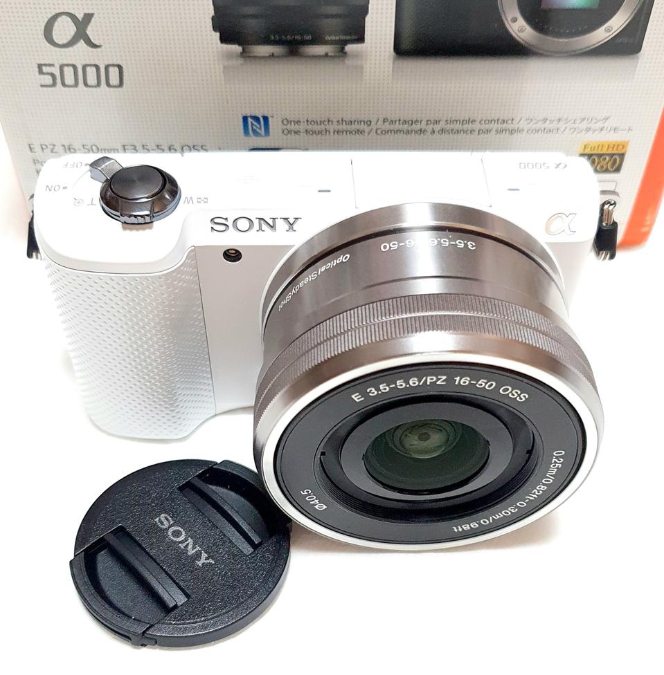 (정품) SONY a5000 미러리스 카메라 번들렌즈 세트