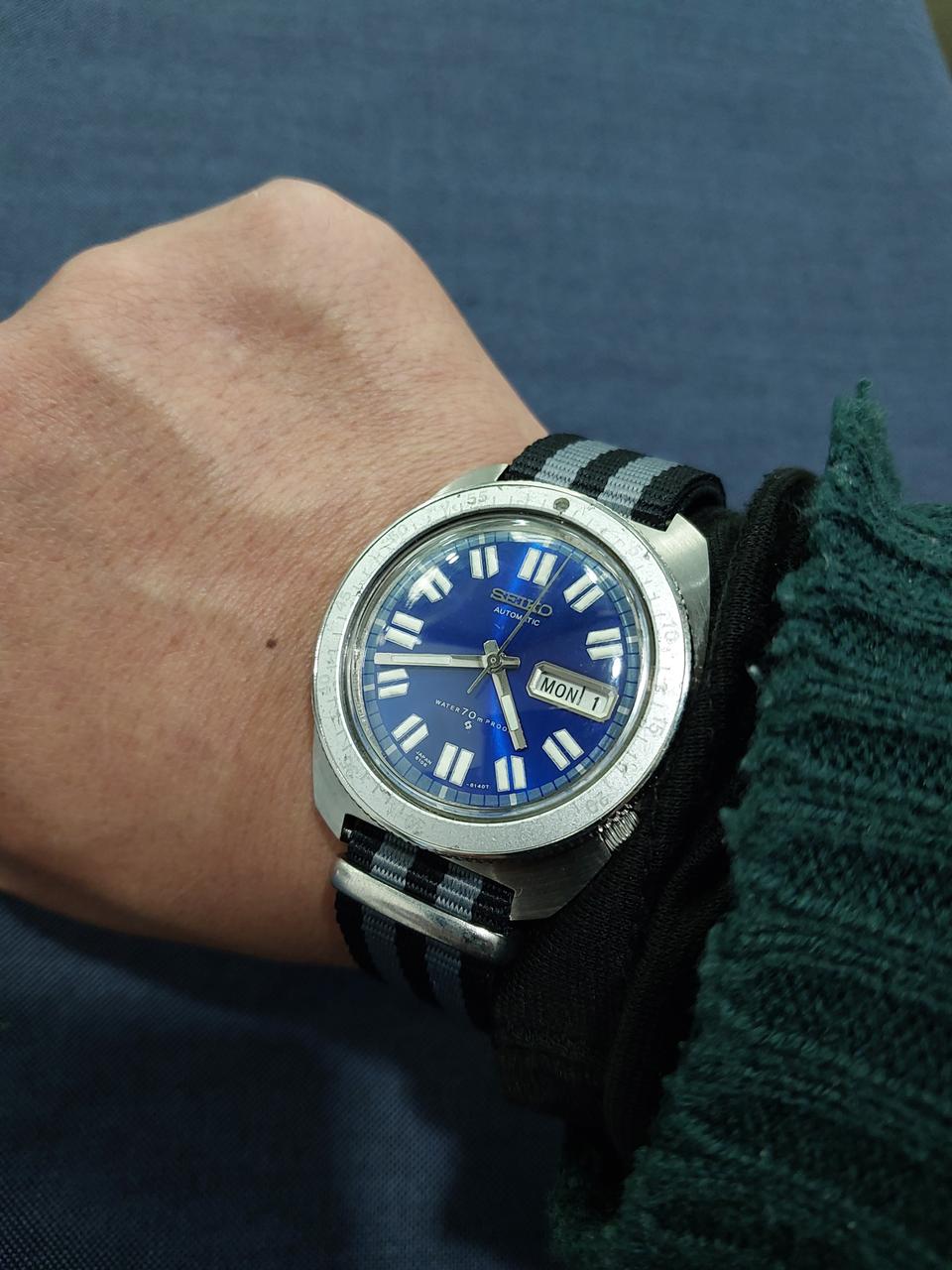 가격내림 세이코 청판 퍼스트 스포츠다이버 6106-8100. 올오리지날