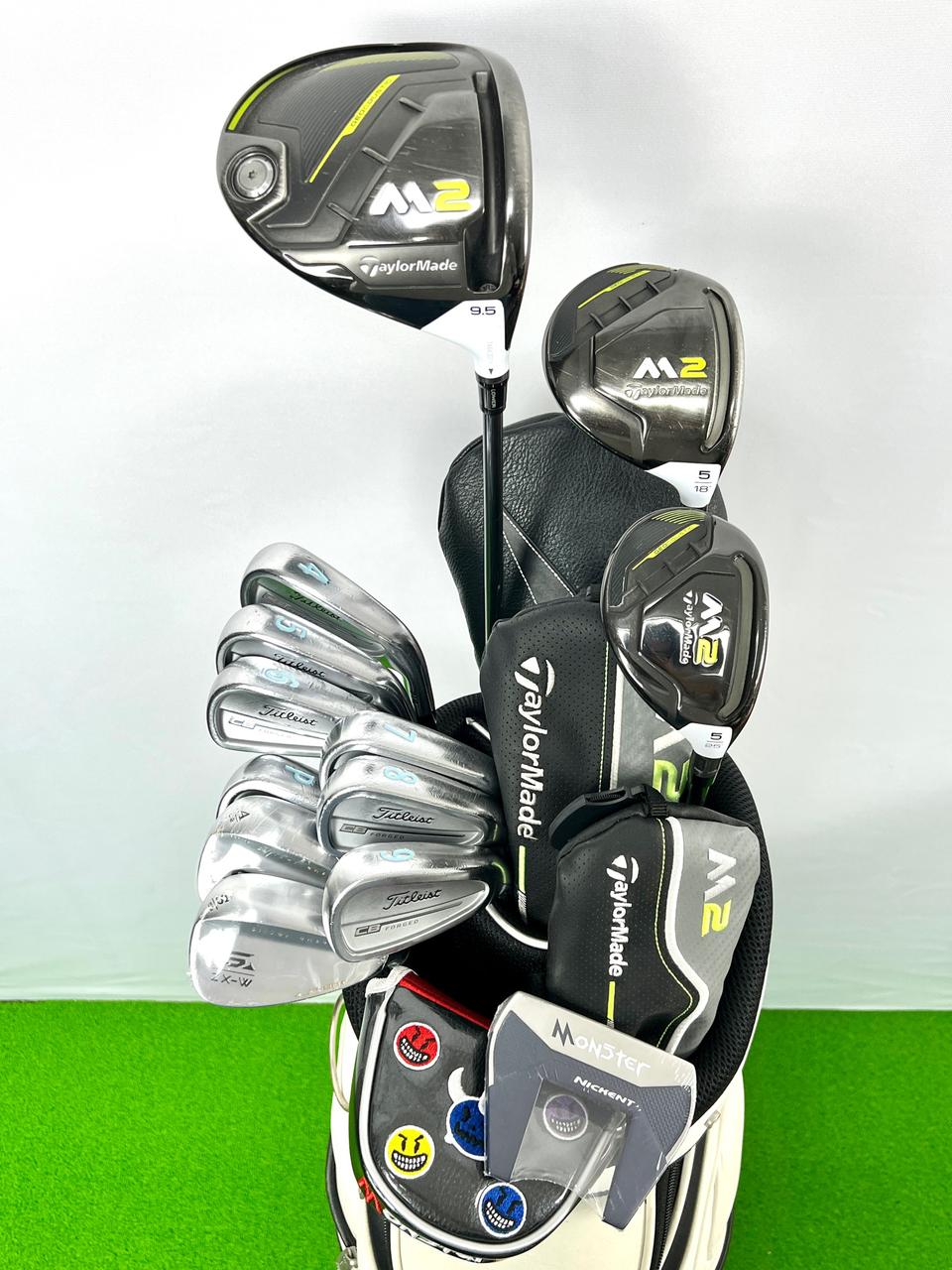 테일러메이드 M2 타이틀리스트 714CB 조합 풀세트