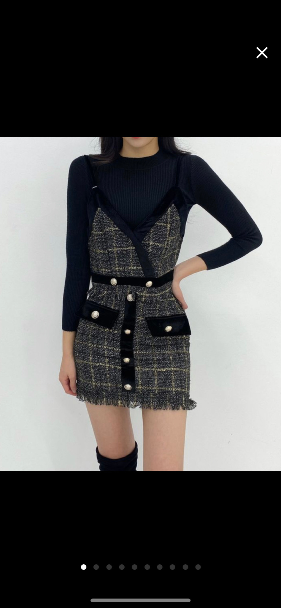 트위드 쓰리피스