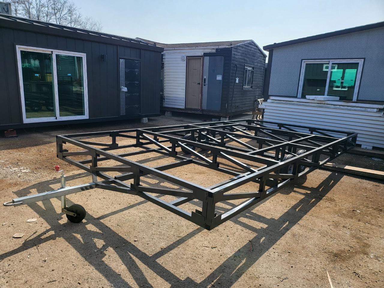 농막 이동식주택 컨테이너 정박 트레일러