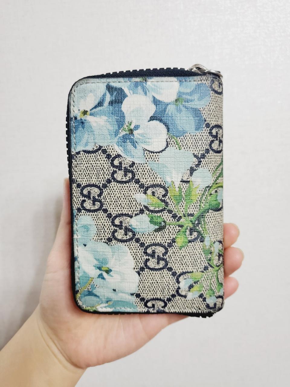 구찌 블룸 지퍼 카드지갑/반지갑