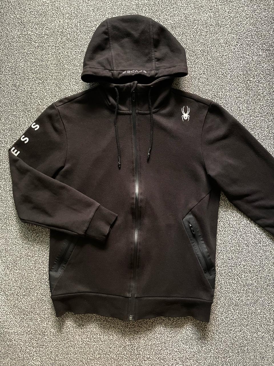 스파이더 기모후드집업