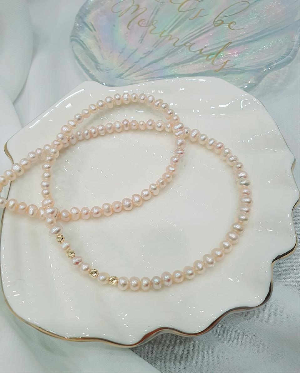 14k볼 진주 목걸이(할인중)