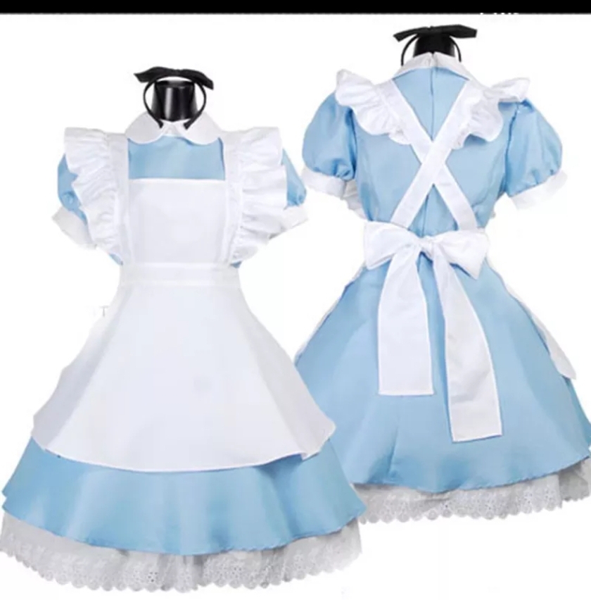이상한나라의 앨리스 코스프레 메이드복