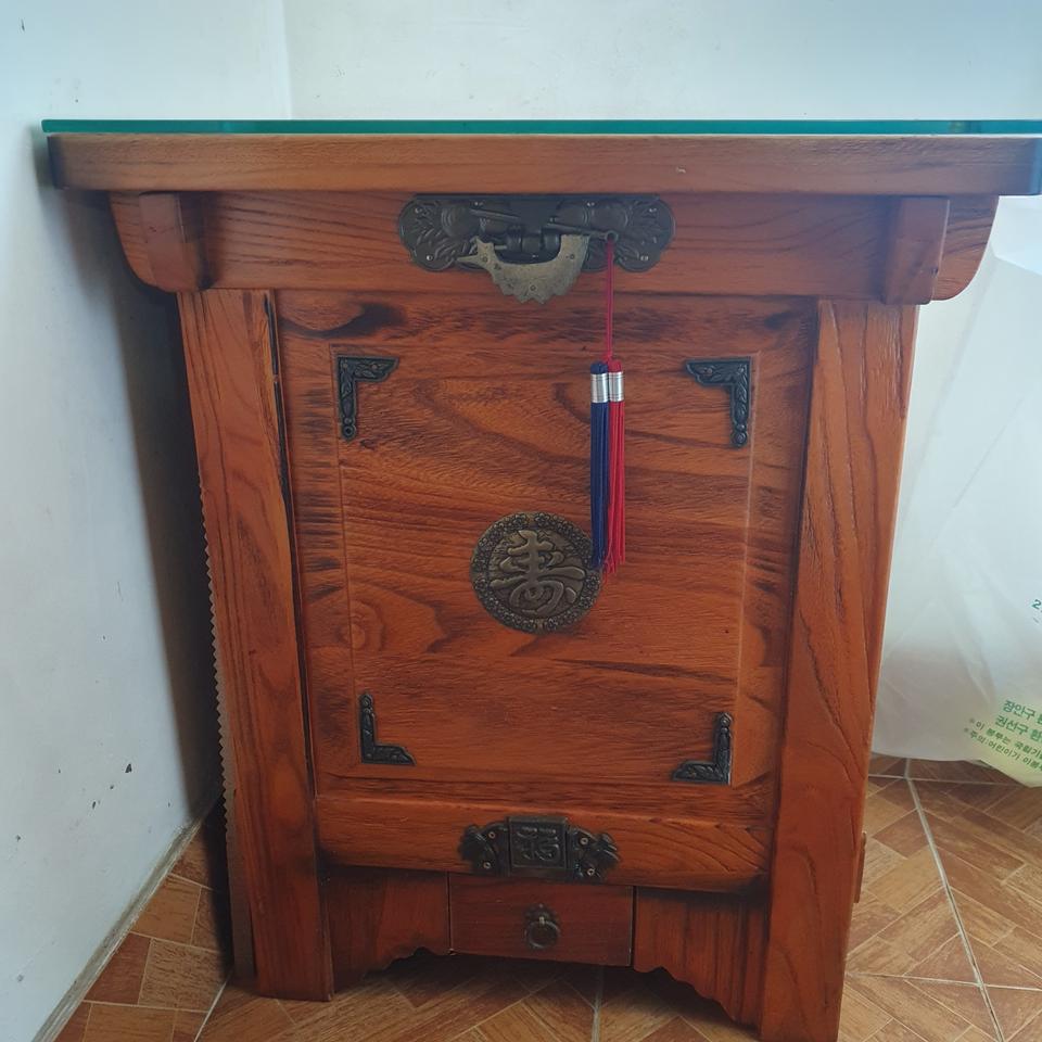 나무 쌀통 쌀보관통 40kg 수원탑동