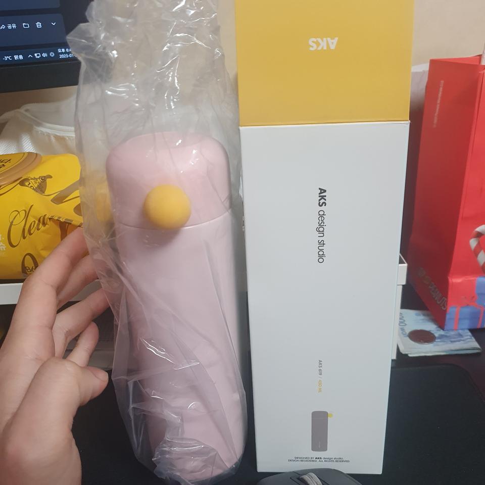 돌핀 텀플러 핑크 새상품 수원탑동