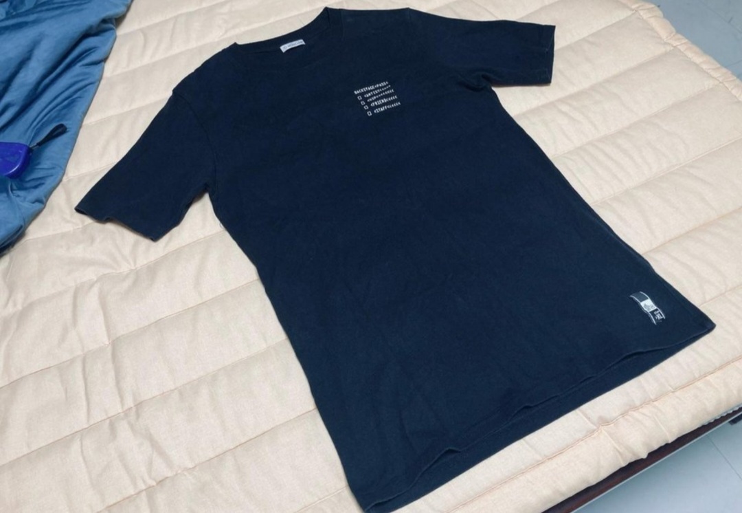 (상태좋음)몽클레어X프라그먼트 반팔티