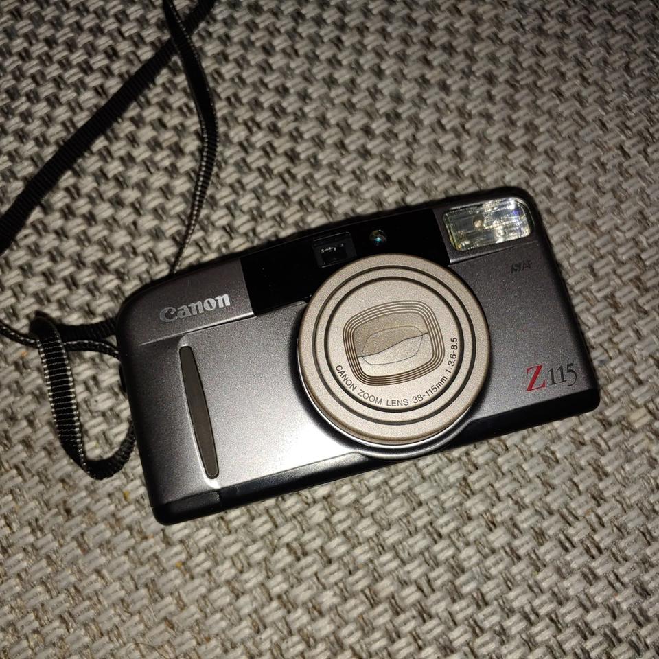 캐논 Z115 SAF 고장난 필름카메라 깨끗한 외관