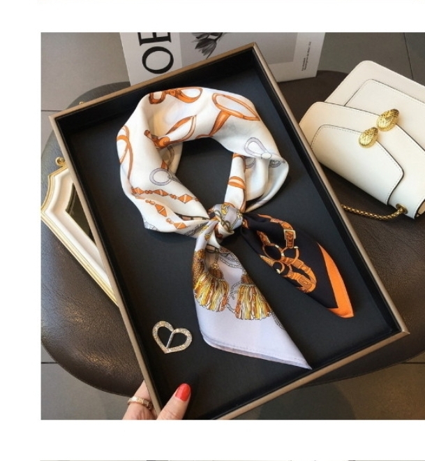 실크 스카프 70*70