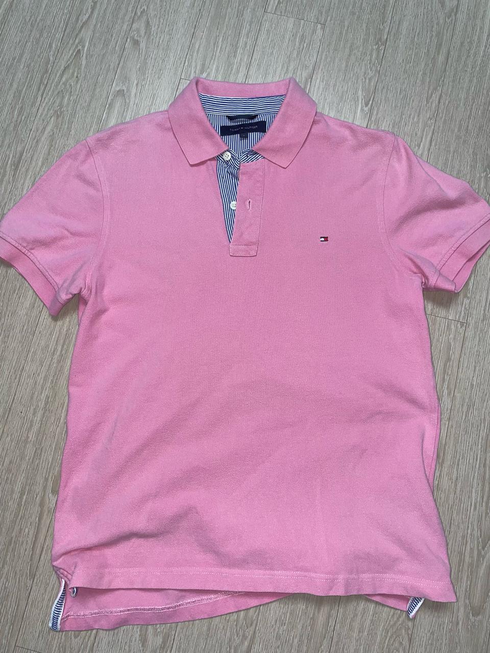 타미힐피거 반팔 카라티