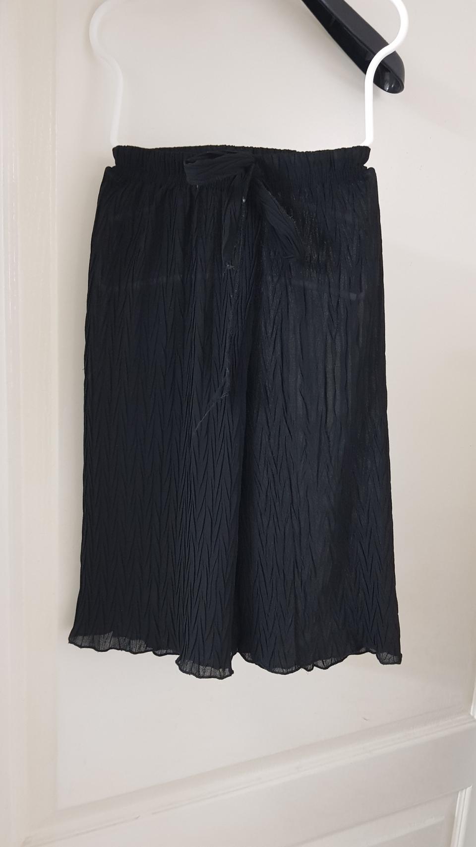 유아의류 블랙 여름 플리츠 팬츠 7호