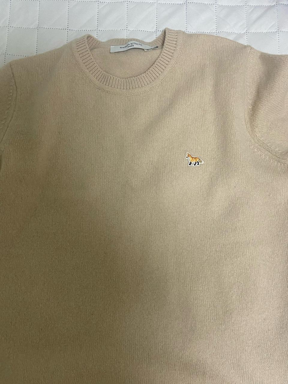 메종키츠네 베이비폭스 니트