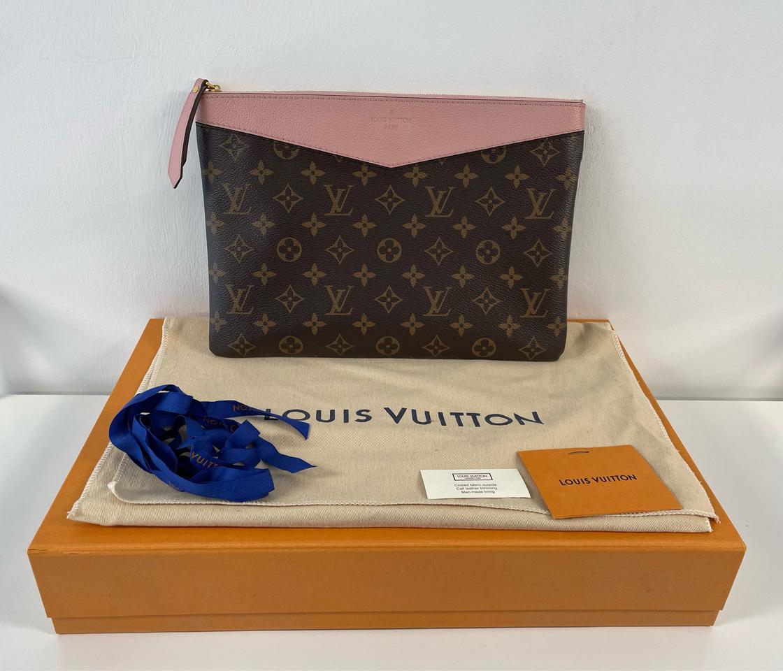 [F] 루이비통 모노그램 데일리 클러치 새상품급