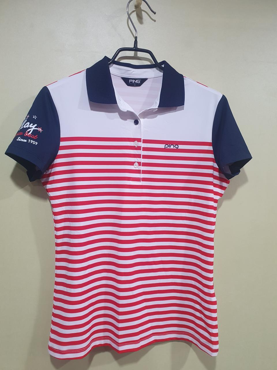 핑 여성  골프 반팔티 (정품) 사이즈 55