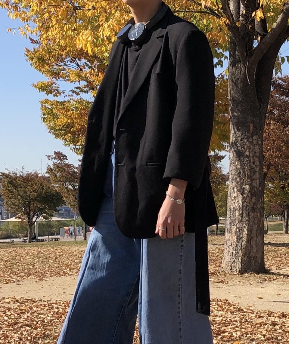 트렌치 블레이저 자켓