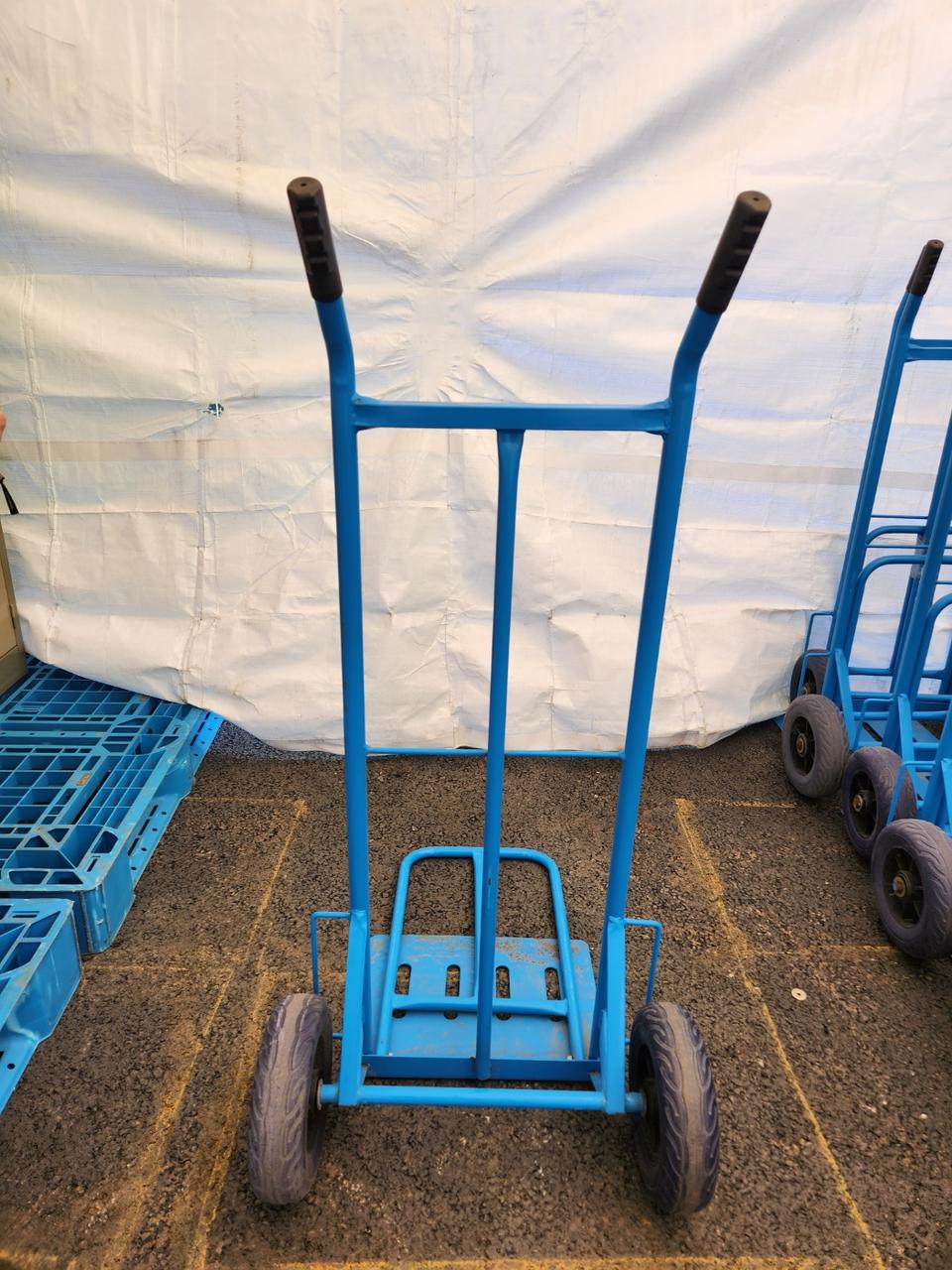 이단 핸드카 핸드트럭 산업용 철제핸드카 손수레