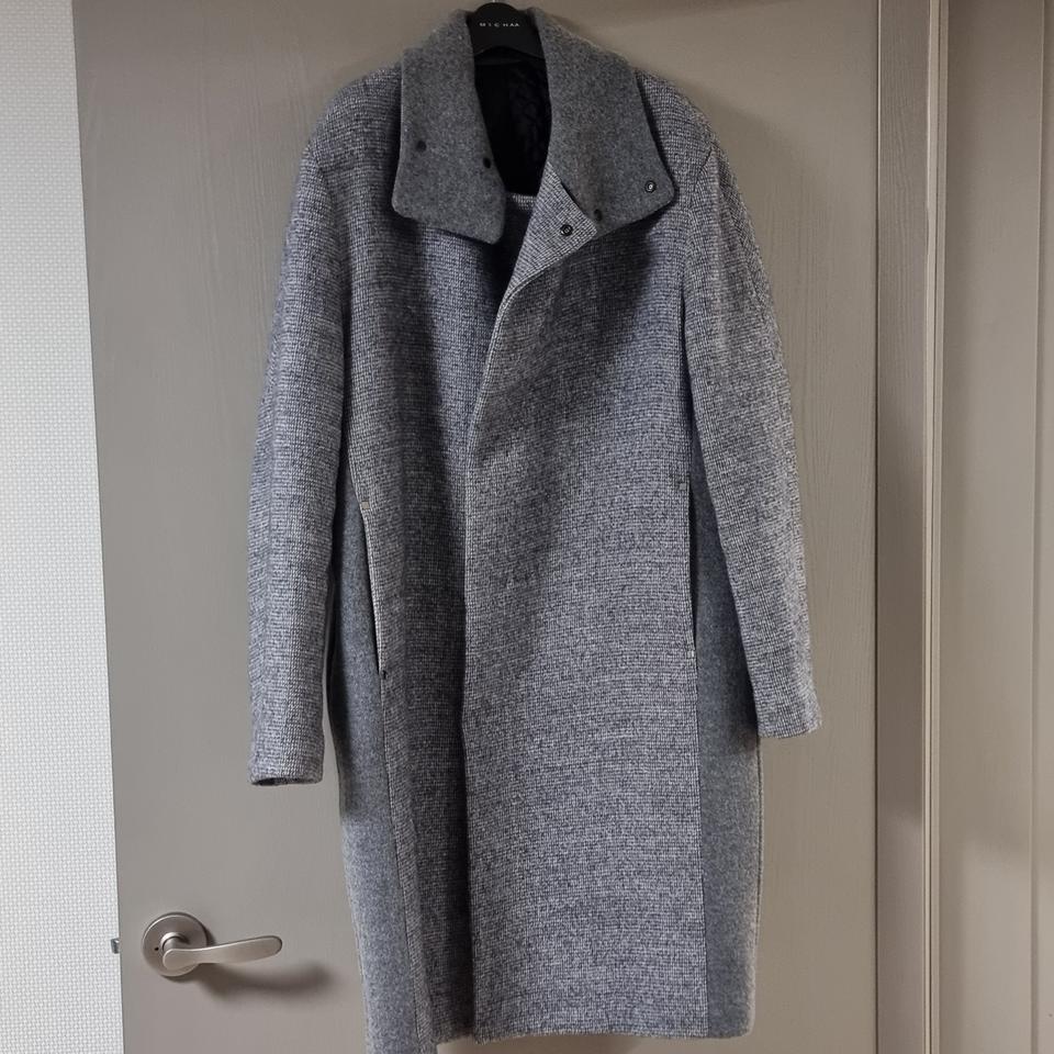 <110/민트급>지오송지오 세미오버핏 코트