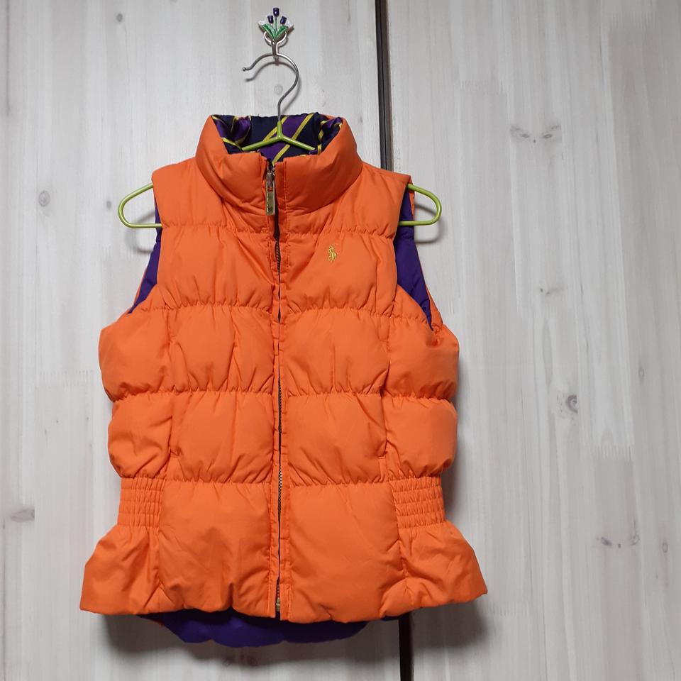 랄프로렌 양면 아동 패딩조끼