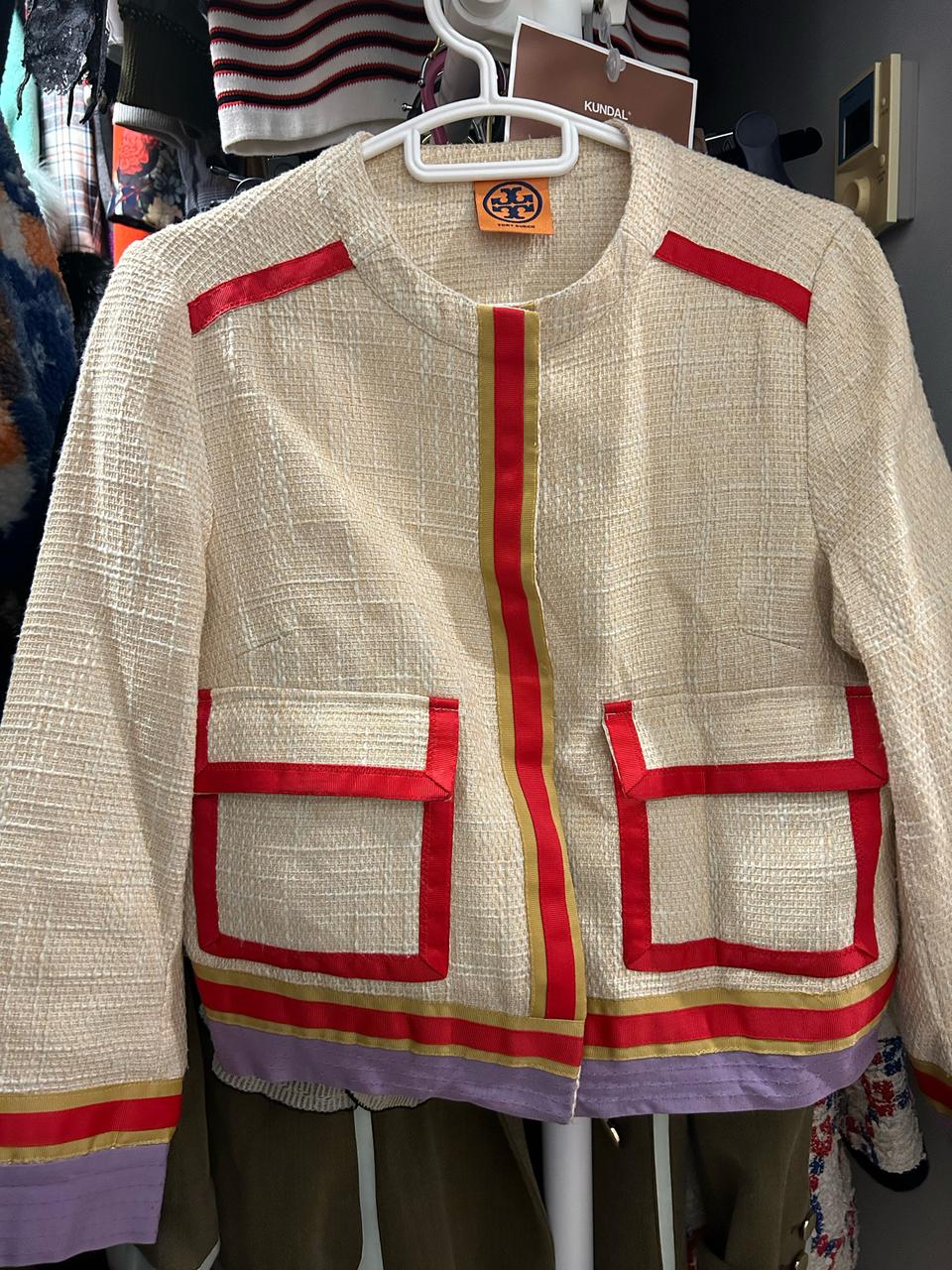 토리버치 트위드자켓