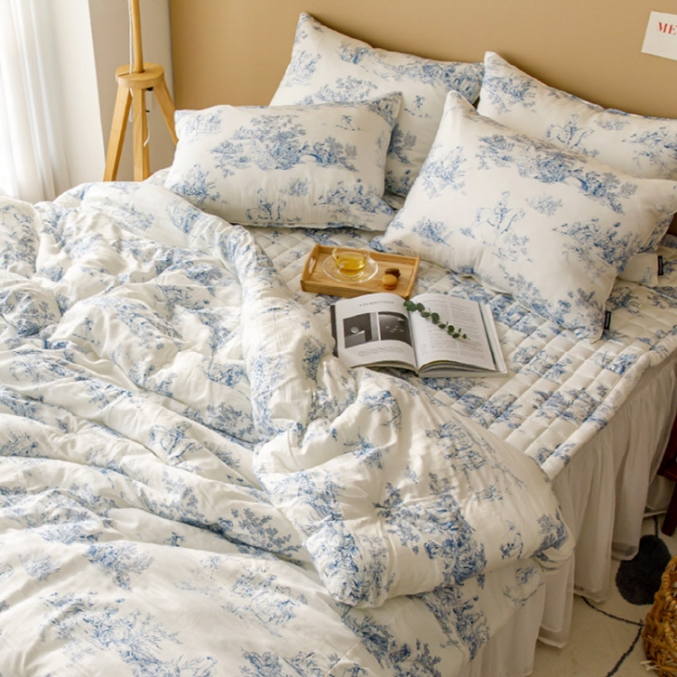 (새제품) 사계절 차렵이불 세트 간절기 봄이불 킹사이즈 침구