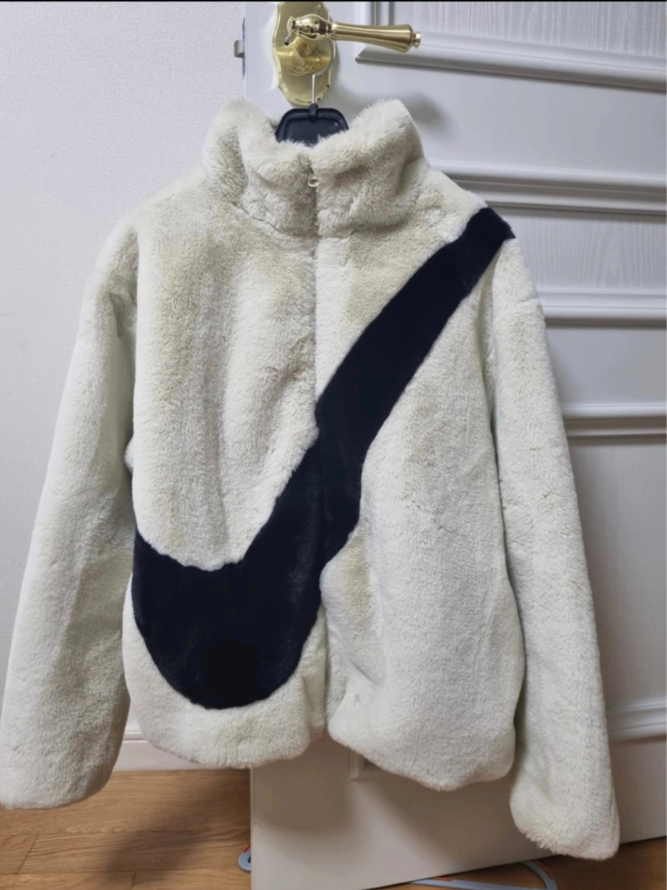 나이키 퍼 자켓