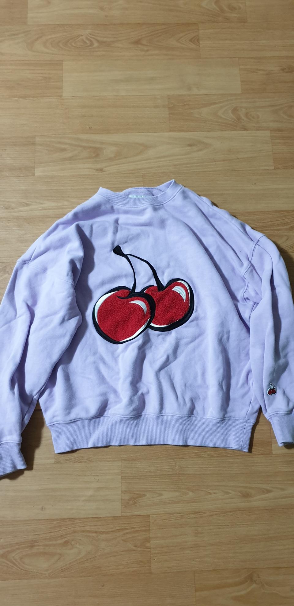 키르시 맨투맨 원사이즈 연보라