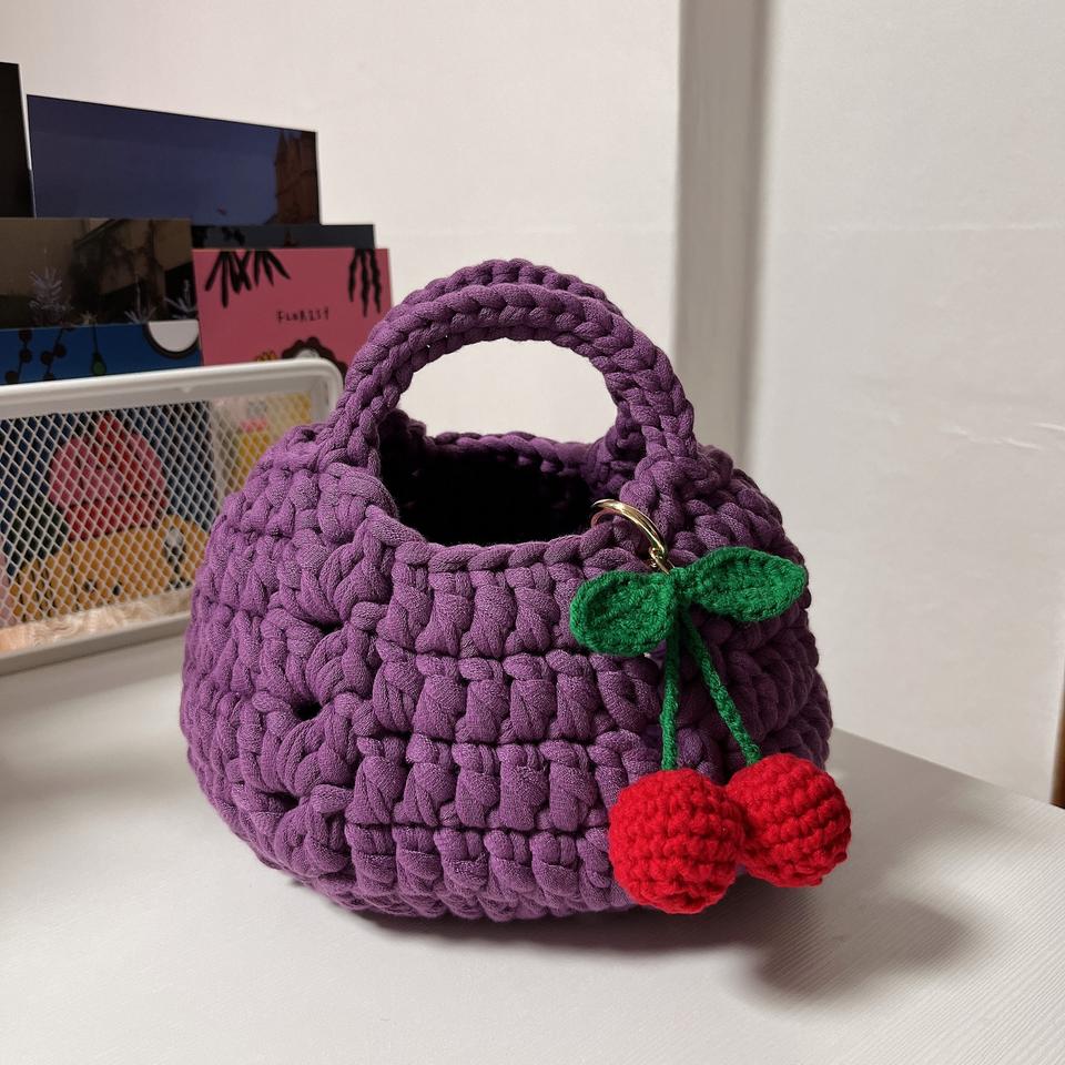 가격인하>동글동글 뜨개가방