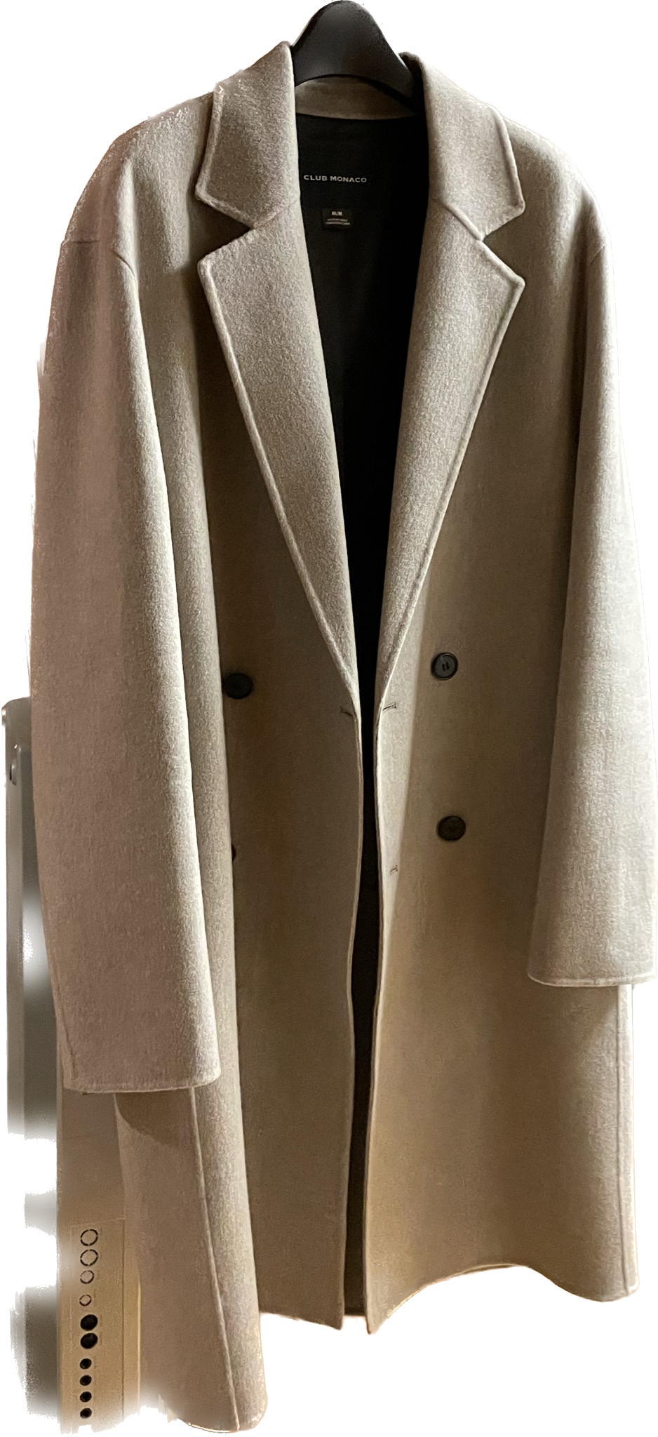 클럽모나코 캐시미어 블렌드 더블 코트