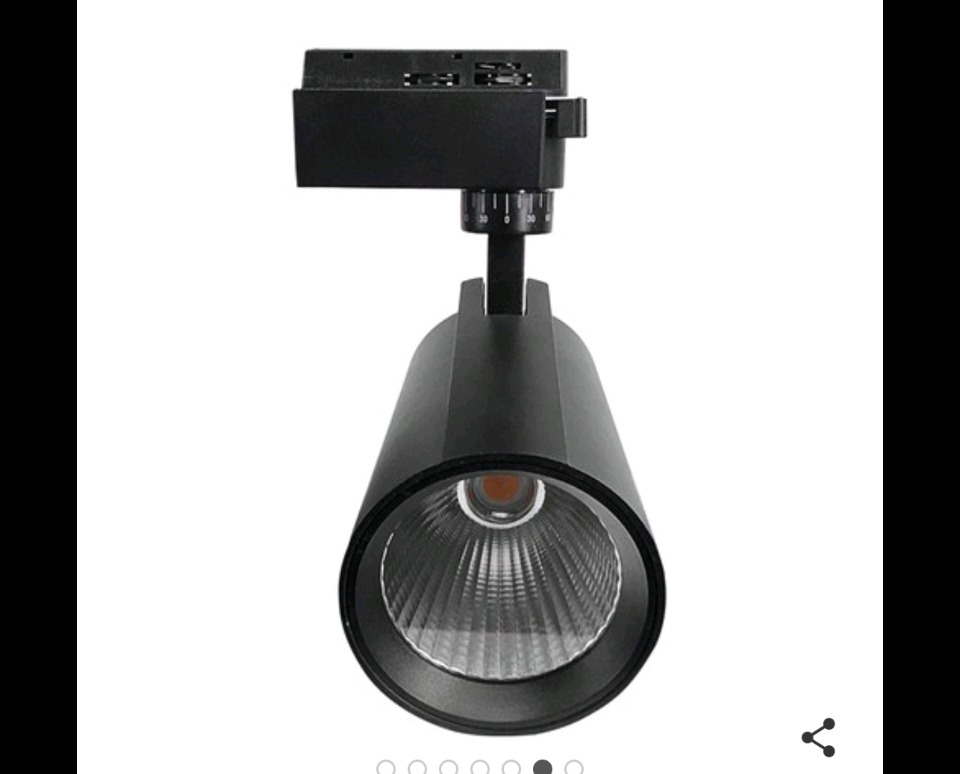 led cob 35w 레일스팟조명 레일등 스포트조명