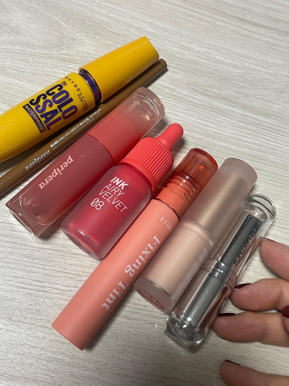 봄 웜 라이트를 위한 색조 모음!! (거의 새상품)