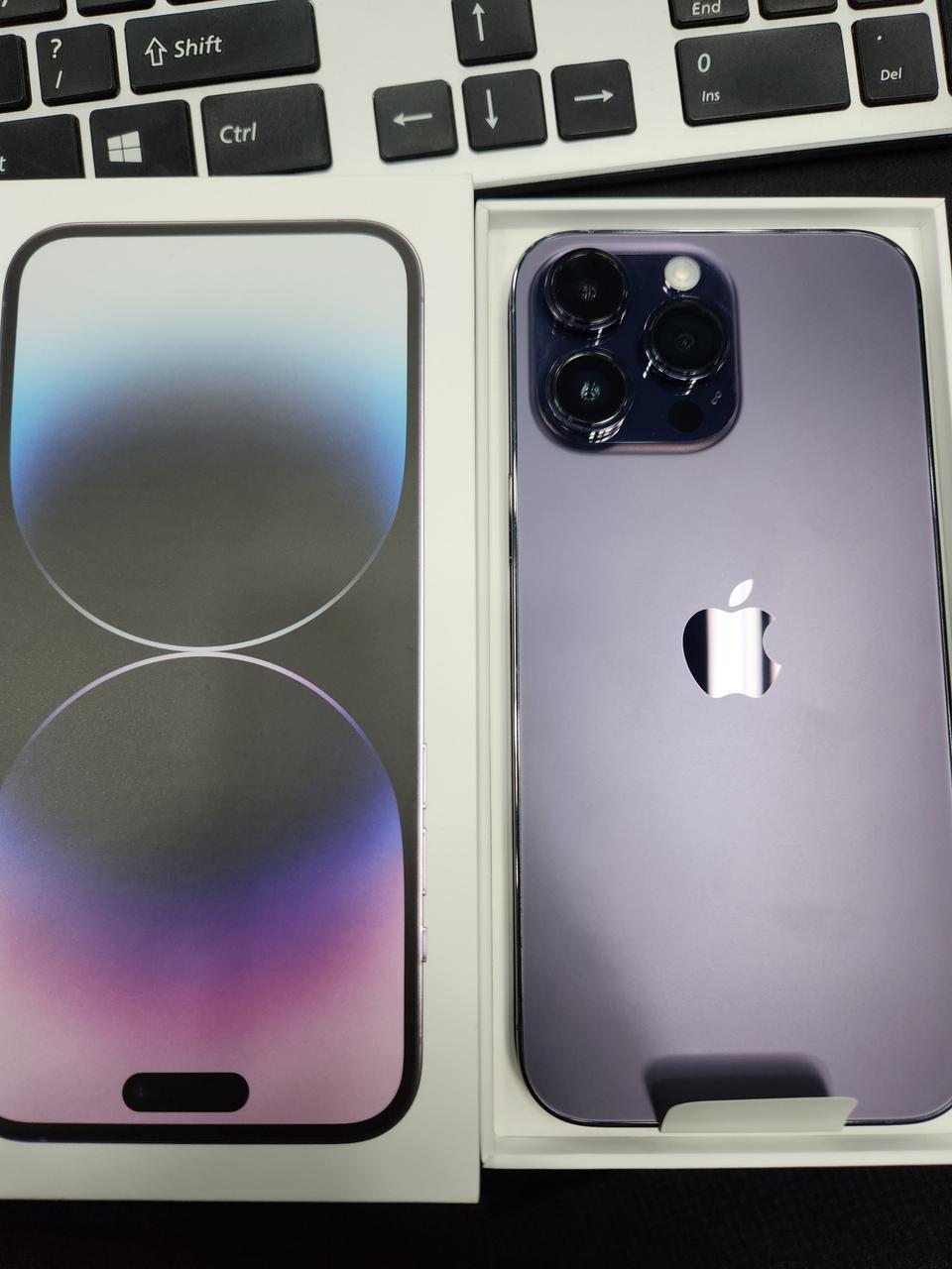 아이폰14프로맥스 14promax 256G 딥퍼플 가개통팝니다^^