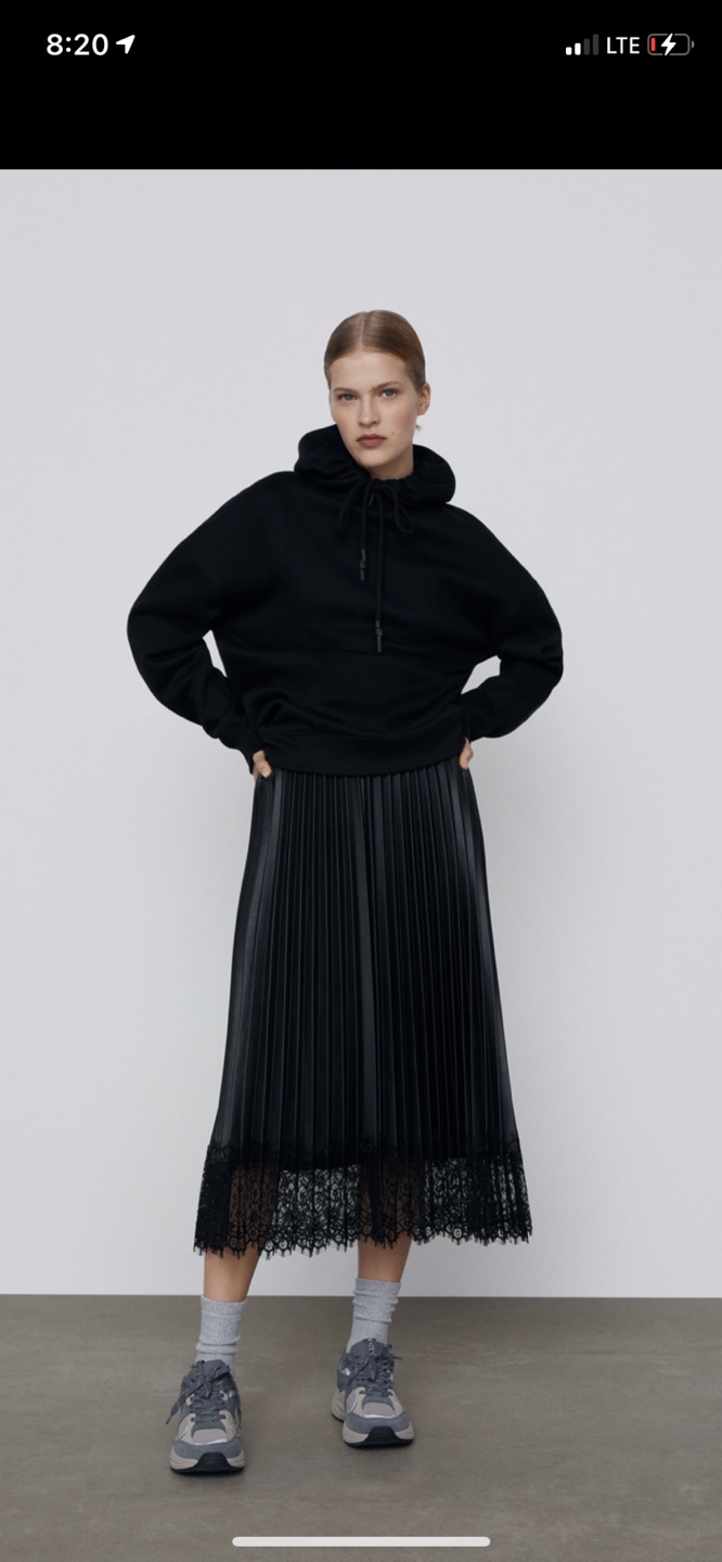 m/자라 zara 레더 스커트 59,000