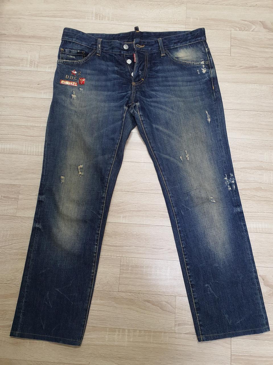 정품  디스퀘어드2 남성 멀티 와펜 파이트진 34